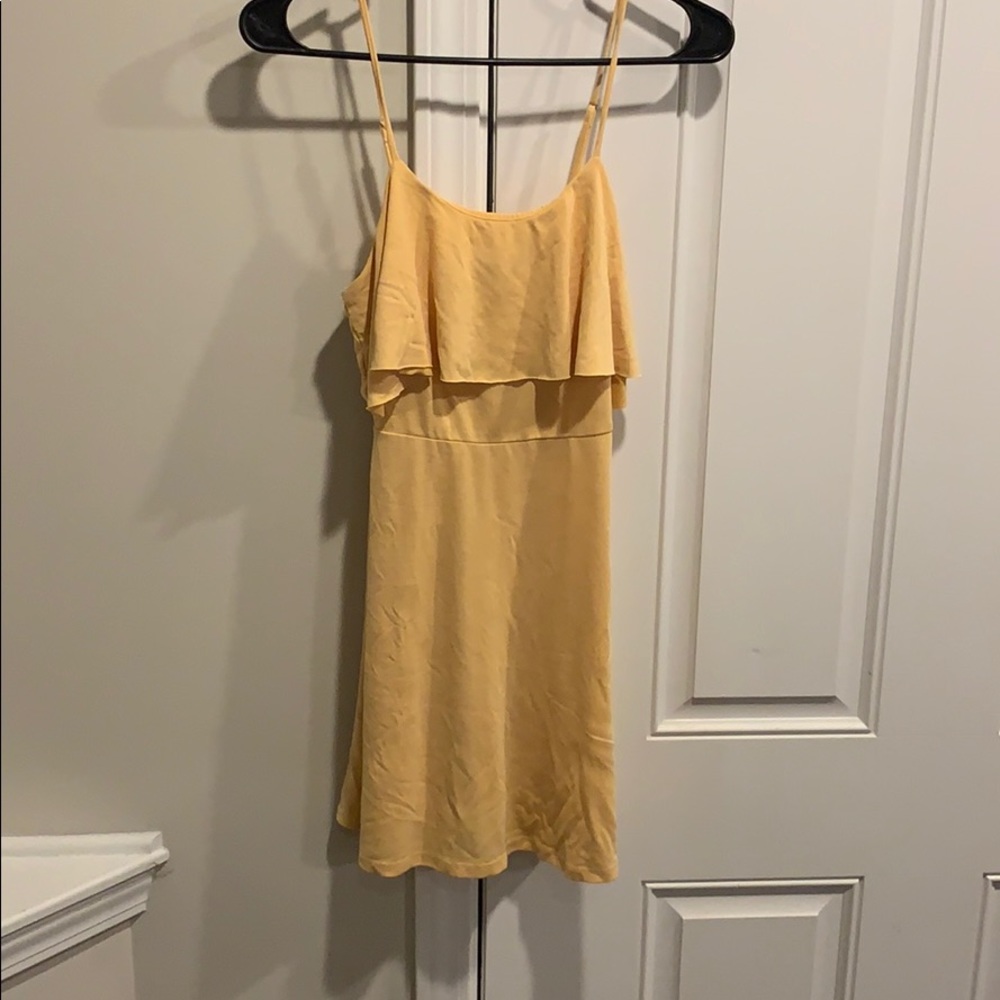 Sunflower color dress